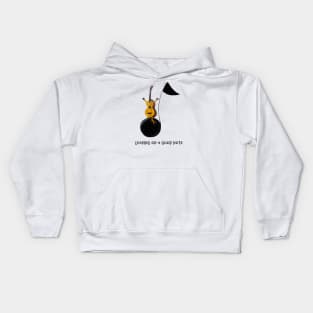 Leaving On A Good Note Kids Hoodie